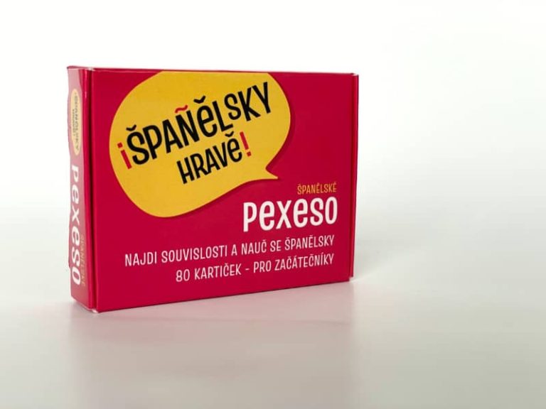 Španělské pexeso Španělsky Hravě